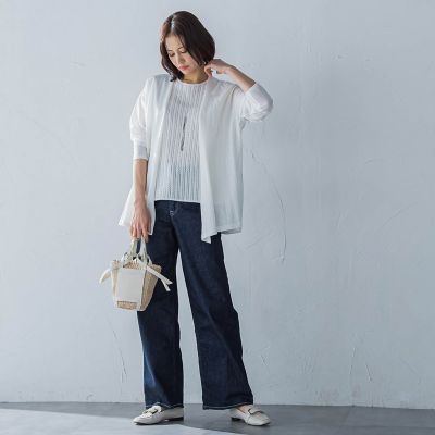 クールコンフォートカーディガン≪接触冷感／洗濯機で洗える≫