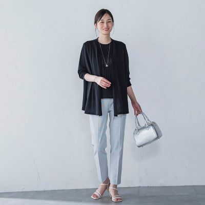 クールコンフォートカーディガン≪接触冷感／洗濯機で洗える≫