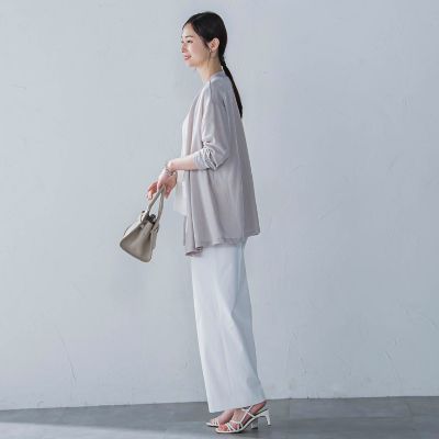 クールコンフォートカーディガン≪接触冷感／洗濯機で洗える≫