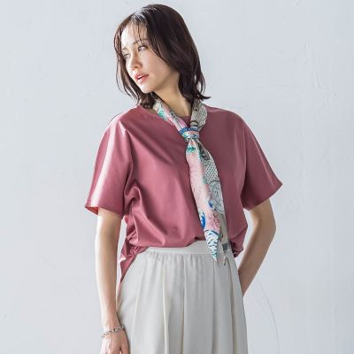 【SALE】LAUTREAMONT (Women)/ロートレアモン リュクスデイリーカットソー&#8810;洗濯機で洗える&#8811; 14オレンジ トップス【三越伊勢丹/公式】