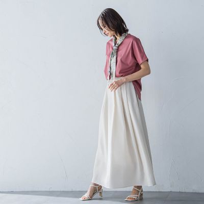 LAUTREAMONT / ロートレアモン リュクスデイリーカットソー≪洗濯機で洗える≫ リュクスデイリーカットソー≪洗濯機で洗える≫ | LAUTREAMONT