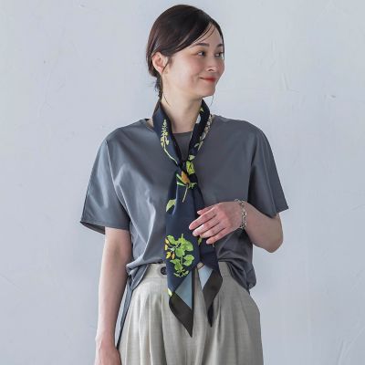 【SALE】LAUTREAMONT (Women)/ロートレアモン リュクスデイリーカットソー&#8810;洗濯機で洗える&#8811; 20チャコールグレ トップス【三越伊勢丹/公式】