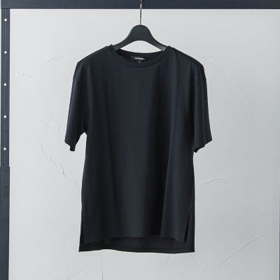 【ＷＥＢ限定】【３サイズ】コットン汗じみ防止カットソー≪洗える／接触冷感≫