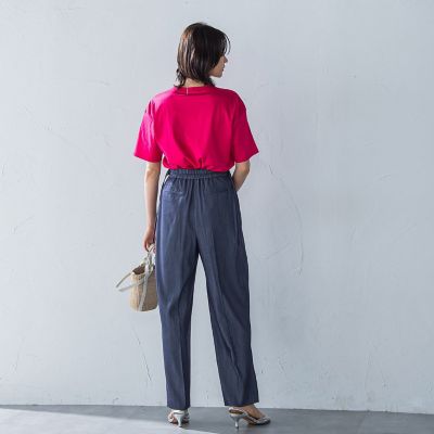【ＷＥＢ限定】【３サイズ】コットン汗じみ防止カットソー≪洗える／接触冷感≫