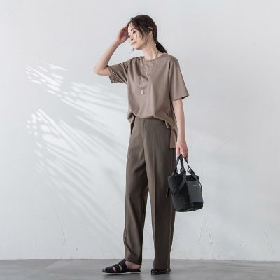 【ＷＥＢ限定】【３サイズ】コットン汗じみ防止カットソー≪洗える／接触冷感≫