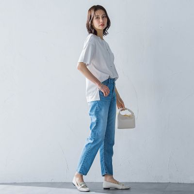 【ＷＥＢ限定】【３サイズ】コットン汗じみ防止カットソー≪洗える／接触冷感≫