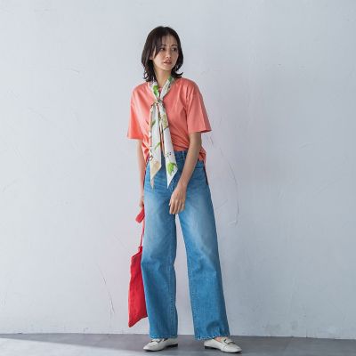 【ＷＥＢ限定】【３サイズ】コットン汗じみ防止カットソー≪洗える／接触冷感≫