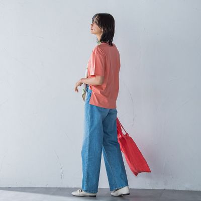 【ＷＥＢ限定】【３サイズ】コットン汗じみ防止カットソー≪洗える／接触冷感≫