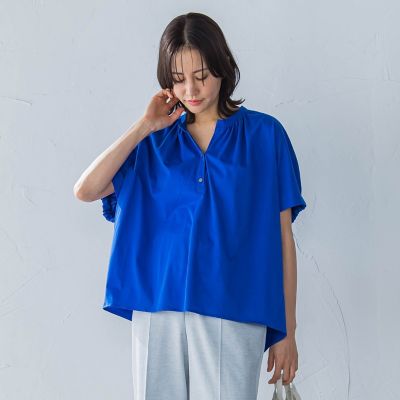 クールタッチスキッパーカットソー≪洗濯機で洗える≫