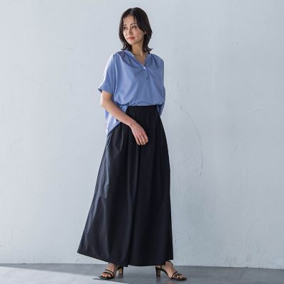 クールタッチスキッパーカットソー≪洗濯機で洗える≫