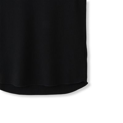 【一部店舗限定販売】チュールディテールニットタンクトップ≪手洗い可能≫