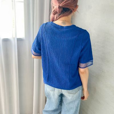 【ＷＥＢ限定】シアースリーブサーマルカットソー　≪手洗い可能≫