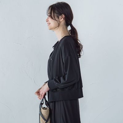 【ＷＥＢ限定】ひやさらシワレスライトカーディガン≪洗濯機で洗える≫