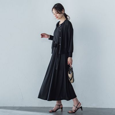 【ＷＥＢ限定】ひやさらシワレスライトカーディガン≪洗濯機で洗える≫