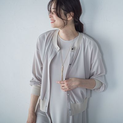 【ＷＥＢ限定】ひやさらシワレスライトカーディガン≪洗濯機で洗える≫