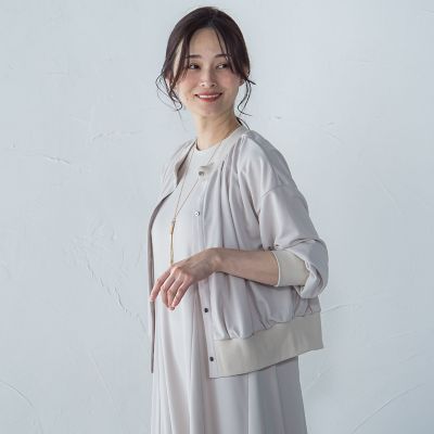 【ＷＥＢ限定】ひやさらシワレスライトカーディガン≪洗濯機で洗える≫