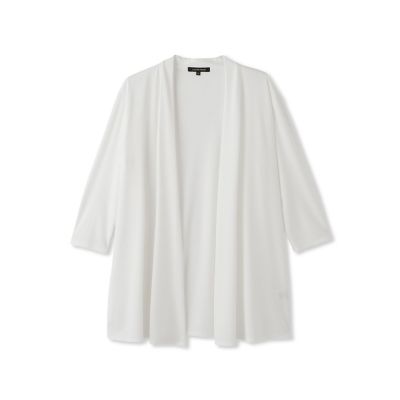 【ＷＥＢ限定】ひやさらシワレス着流しカーディガン≪洗濯機で洗える≫