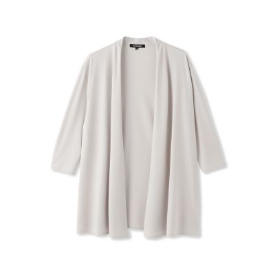 【ＷＥＢ限定】ひやさらシワレス着流しカーディガン≪洗濯機で洗える≫