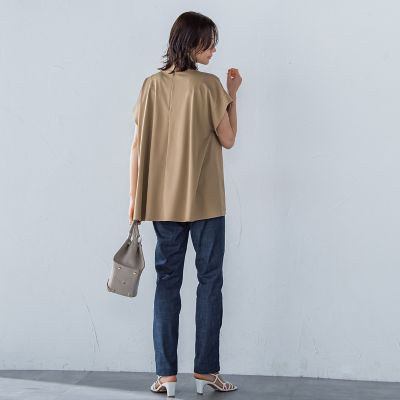 LAUTREAMONT / ロートレアモン リュクスデイリーカットソー≪洗濯機で洗える≫ セール】リュクスデイリーカットソー≪洗濯機で洗える≫（T