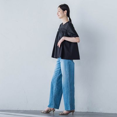 【晴れ軽】撥水ＵＶドッキングカットソー≪ＵＶ／接触冷感／撥水性／洗濯機で洗える≫