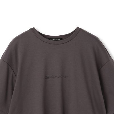 LAUTREAMONT / ロートレアモン スムースストレッチカットソー≪洗濯機で洗える≫ クールタッチギャザーネックカットソー≪洗濯機で洗える