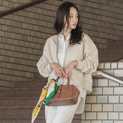 ＜LAUTREAMONT (Women)＞ｃｏｔｔｏｎ　Ａｉｒ　パーカー≪洗濯機で洗える≫