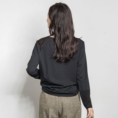 マシュマロポンチカットソー≪洗える／シワになりにくい