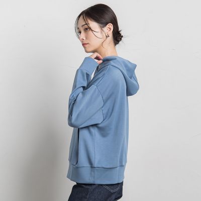 【SALE】LAUTREAMONT (Women)/ロートレアモン ふんわリッチパーカー&#8810;手洗い可能&#8811; 07ブルー トップス【三越伊勢丹/公式】