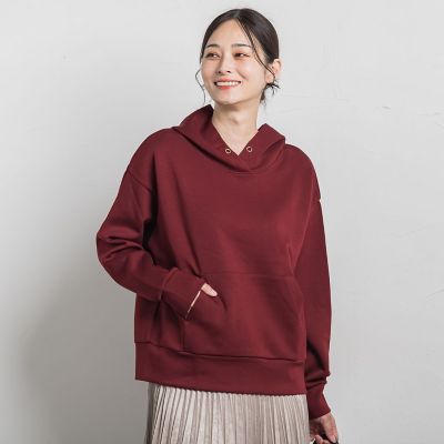 【SALE】LAUTREAMONT (Women)/ロートレアモン ふんわリッチパーカー&#8810;手洗い可能&#8811; 15ボルドー トップス【三越伊勢丹/公式】