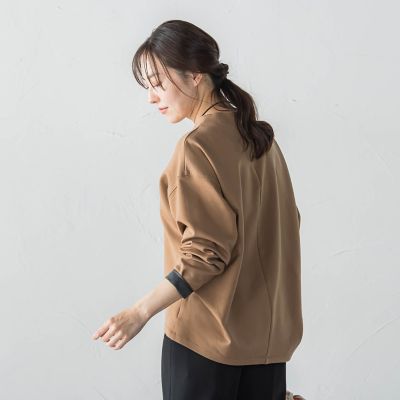 ソフトストレッチダンボールカットソー | LAUTREAMONT (Women)/ロート