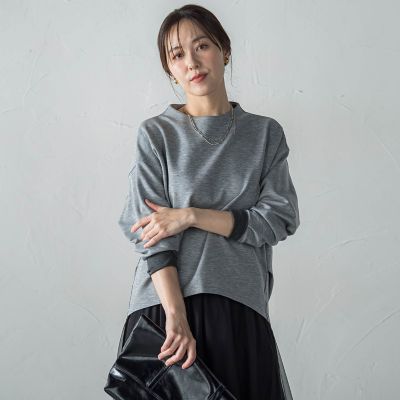 ソフトストレッチダンボールカットソー | LAUTREAMONT (Women)/ロート