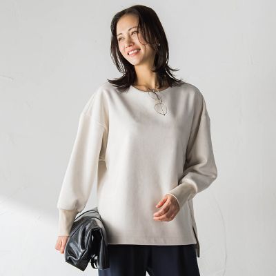 エッセンシャルフライスカットソー ≪洗濯機で洗える≫ | LAUTREAMONT