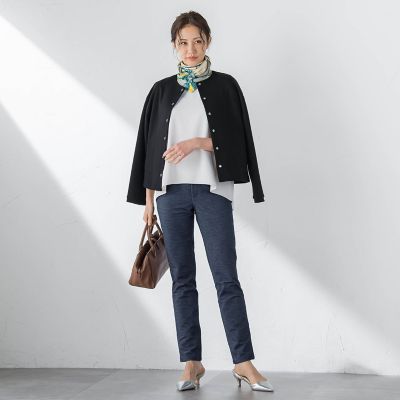 ＜LAUTREAMONT (Women)＞【ＷＥＢ限定】美フォルムデイリーカーディガン