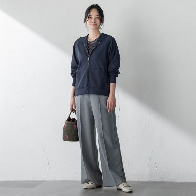 WEB限定】≪真夏も活躍！≫サラっと快適 多機能ジップパーカー