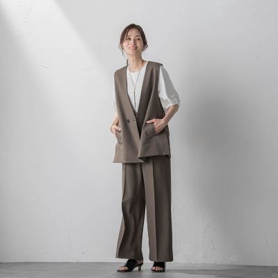 【カタログ掲載】ＦＬＡＸＡＳＡフレンチツイルパンツ