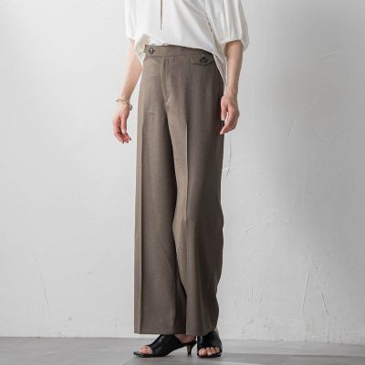 【カタログ掲載】ＦＬＡＸＡＳＡフレンチツイルパンツ