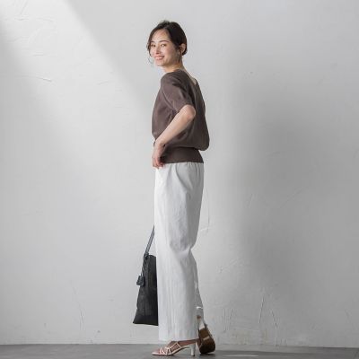 シェルタリングドライオックスワイドパンツ≪防透け／ＵＶ／速乾／接触冷感≫
