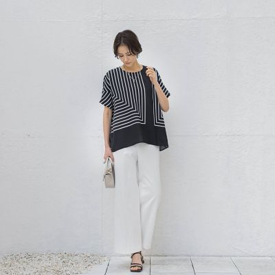 シェルタリングドライオックスワイドパンツ≪防透け／ＵＶ／速乾／接触冷感≫
