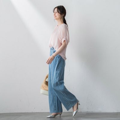 WEB＆一部店舗限定】カーブワイドデニムパンツ | LAUTREAMONT