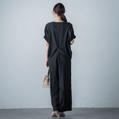 ＳＰＦ接触冷感ドライワイドパンツ≪洗濯機で洗える≫