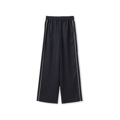 WEB＆一部店舗限定】サイドラインストレートパンツ≪洗濯機で洗える
