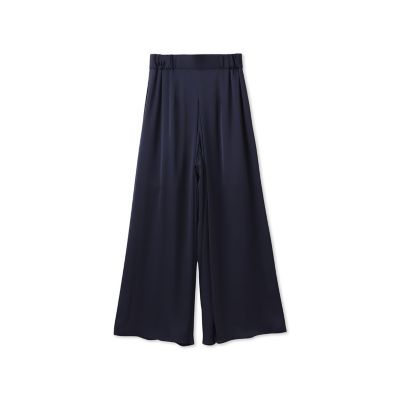 【ＷＥＢ＆一部店舗限定】サテンスカートライクパンツ≪洗濯機で洗える≫