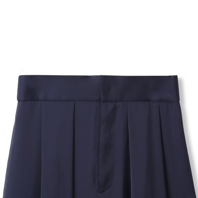 【ＷＥＢ＆一部店舗限定】サテンスカートライクパンツ≪洗濯機で洗える≫