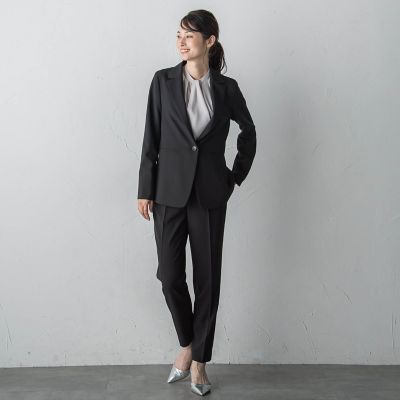 シャドーヘリンボンパンツ≪洗濯機で洗える≫