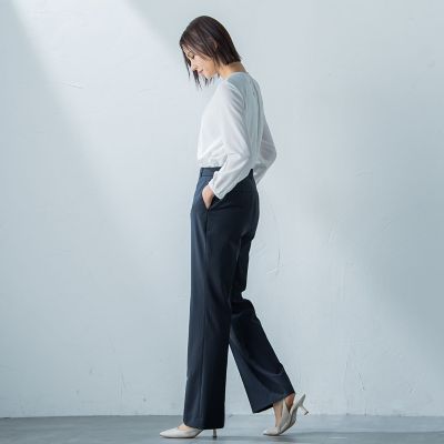 バハリエストレートパンツ≪セットアップ対応≫