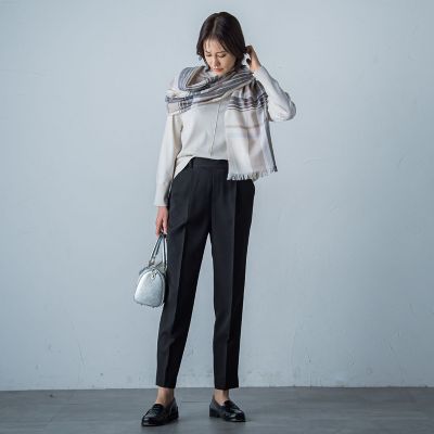 【ＷＥＢ限定】【３サイズ】美シルエットウォームパンツ≪洗濯機で洗える≫