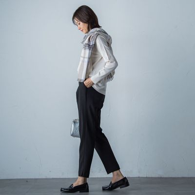WEB限定】【3サイズ】美シルエットウォームパンツ≪洗濯機で
