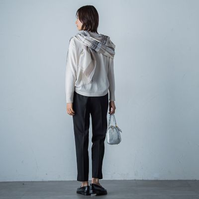 【ＷＥＢ限定】【３サイズ】美シルエットウォームパンツ≪洗濯機で洗える≫