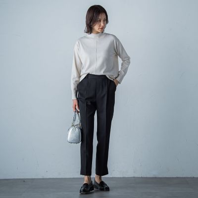 【ＷＥＢ限定】【３サイズ】美シルエットウォームパンツ≪洗濯機で洗える≫