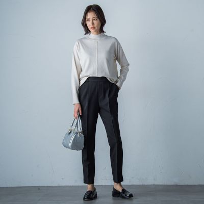 【ＷＥＢ限定】【３サイズ】美シルエットウォームパンツ≪洗濯機で洗える≫